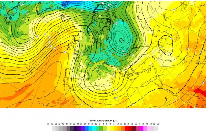 Viernes meteorológico: nieve cerca de los Alpes, lluvia en el oeste de Suiza