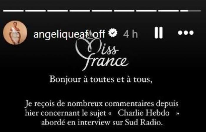 Miss Francia 2025 reacciona tras sus comentarios comentados en Sud Radio