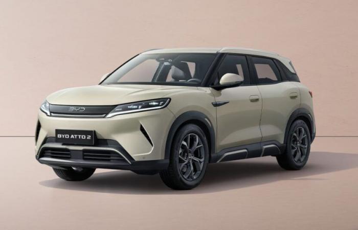 BYD lanza el SUV ATTO 2 en el Reino Unido y Europa con baterías Blade