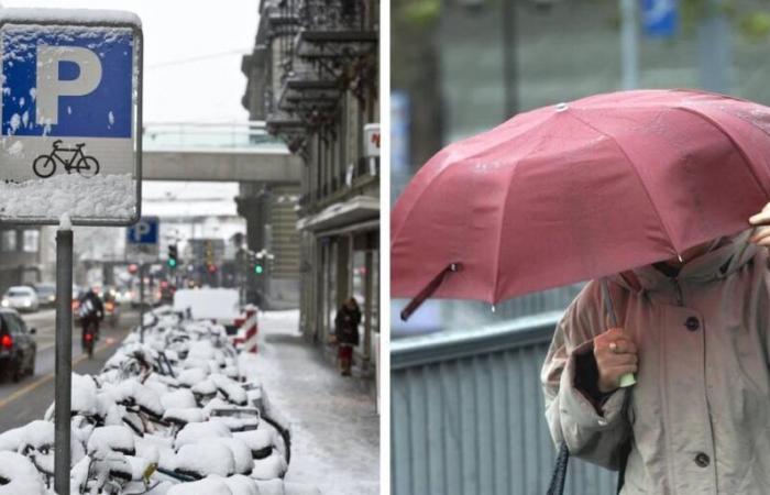 Viernes meteorológico: nieve cerca de los Alpes, lluvia en el oeste de Suiza