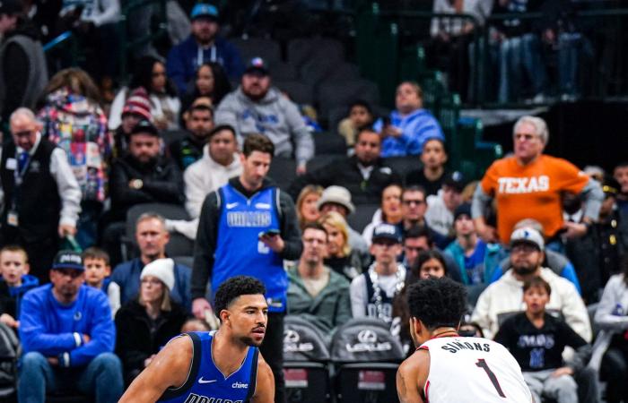 Los Mavs terminan el juego con una racha de 18-2 y se remontan a una victoria de 117-111 sobre los Blazers