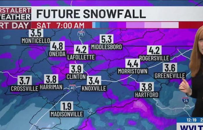 Advertencia de tormenta invernal por nieve generalizada y mezcla aislada