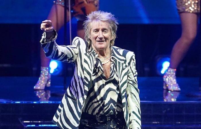 Rod Stewart, el rockero de voz ronca, celebra su 80 cumpleaños