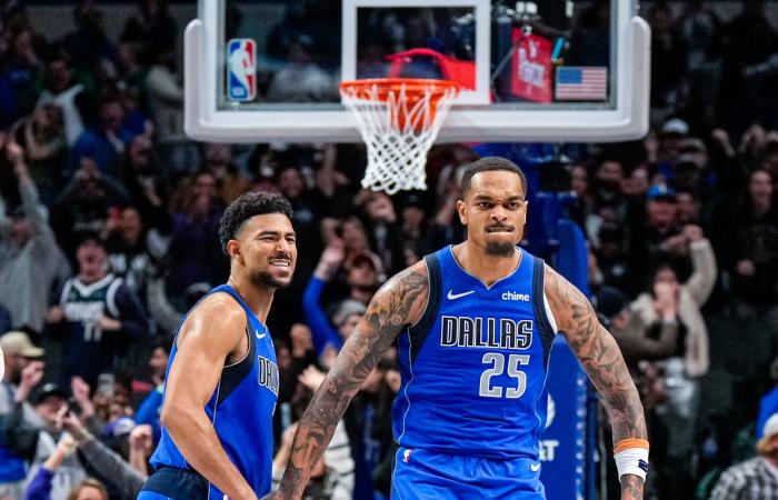 Los Mavs terminan el juego con una racha de 18-2 y se remontan a una victoria de 117-111 sobre los Blazers