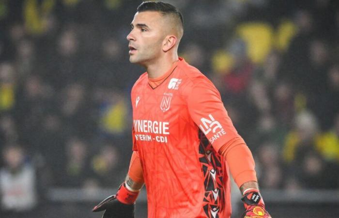 Nantes-Mónaco: Anthony Lopes, el balón caro