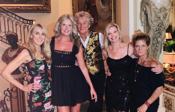 La montaña rusa de la vida amorosa de Rod Stewart con las mujeres más bellas del mundo cuando cumple 80 años y por qué cree que Penny es única