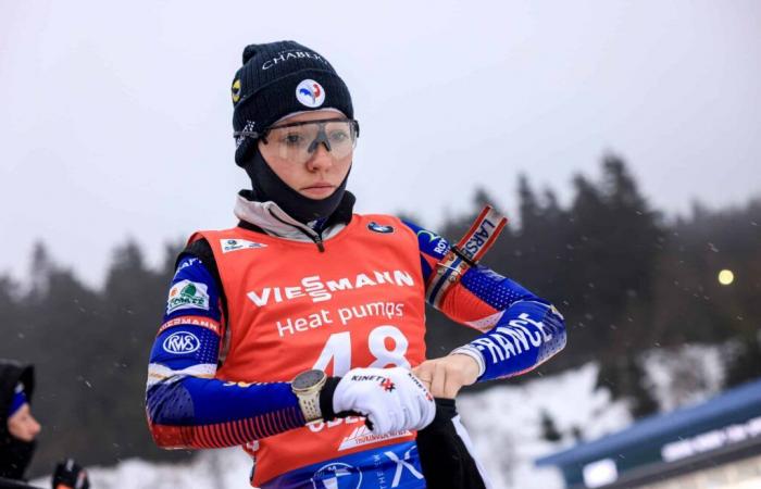 Biatlón | “Quería luchar con las armas del día”: con gripe, Océane Michelon ganó su primera ceremonia floral en el sprint de Oberhof | Revista nórdica | Biatlón n°1