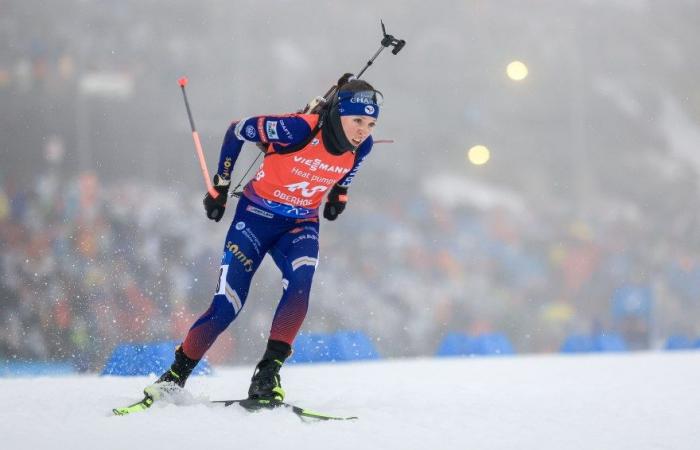 Biatlón | “Quería luchar con las armas del día”: con gripe, Océane Michelon ganó su primera ceremonia floral en el sprint de Oberhof | Revista nórdica | Biatlón n°1