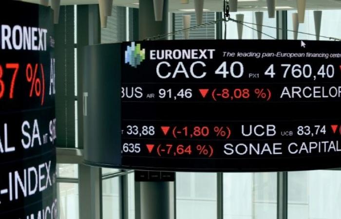 La Bolsa de París cae tras el fuerte empleo estadounidense