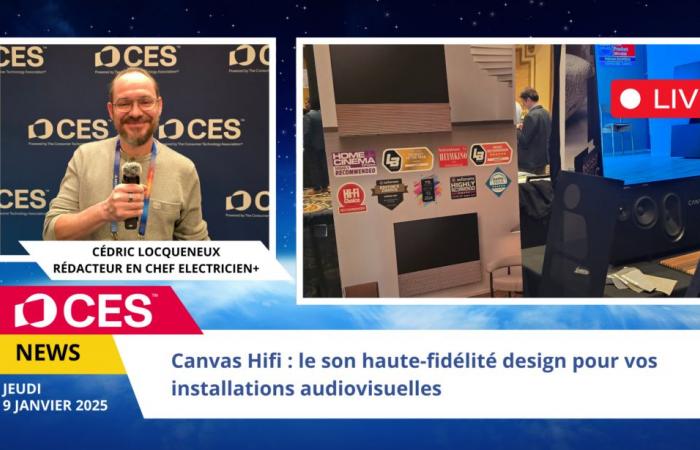 Canvas Hifi en CES 2025: sonido de alta fidelidad de diseño para tus instalaciones audiovisuales