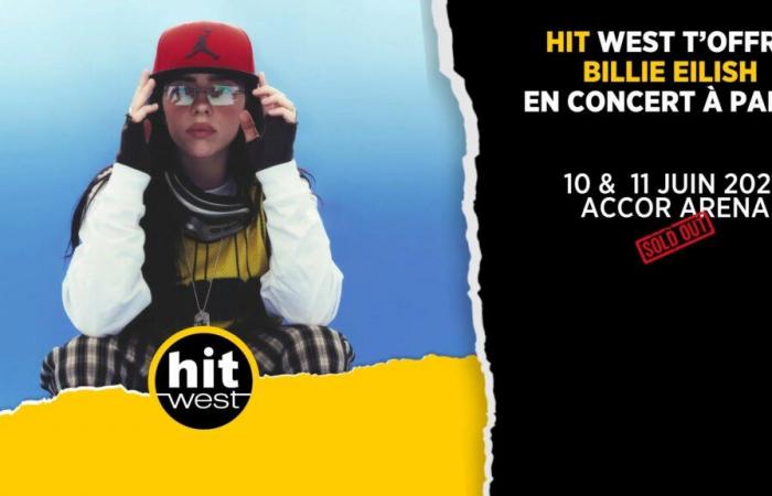 HIT WEST TE OFRECE BILLIE EILISH EN CONCIERTO EN PARÍS