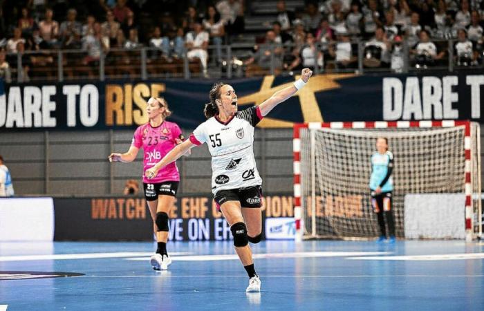 Pauline Coatanéa y Brest Bretagne Handball, “un matrimonio evidente”