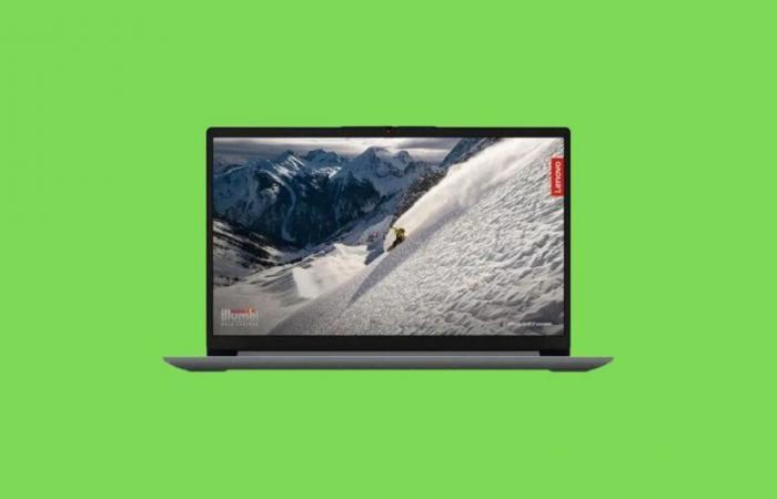 Cdiscount baja el precio de esta computadora portátil Lenovo y vale la pena el desvío