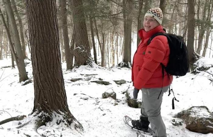 Sigue el rastro de los animales con raquetas de nieve para hacer las paces con el invierno.