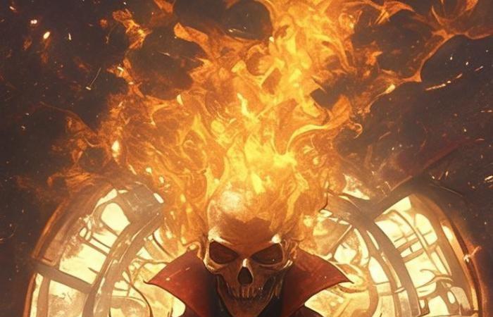 13 personajes al estilo Ghost Rider