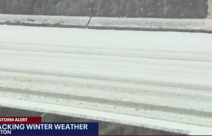 Condiciones de las carreteras de Atlanta: la nieve y el hielo deterioran las carreteras, dice el GDOT