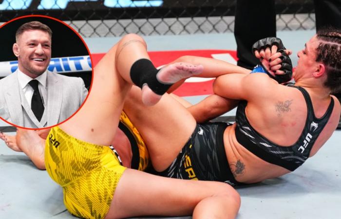 Conor McGregor pide la trilogía Mackenzie Dern vs.Amanda Ribas después de que UFC Vegas 101 termine con una desagradable barra de brazo