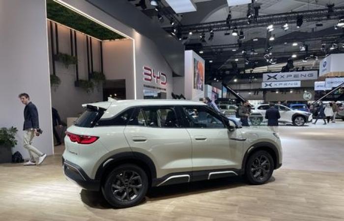 El SUV BYD Atto 2 presente en el Salón del Automóvil de Bruselas