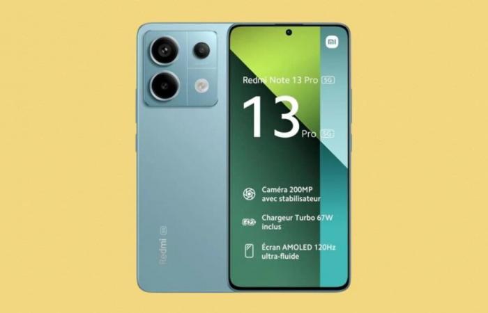 Cdiscount supera sus límites al ofrecer este teléfono inteligente Xiaomi Redmi note 13 Pro a este precio