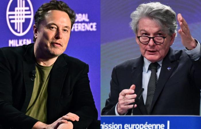 Elon Musk vuelve a atacar al ex comisario europeo Thierry Breton