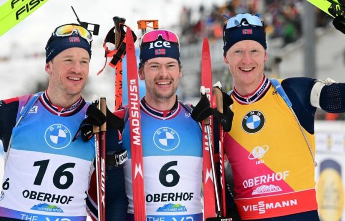 Copa del Mundo – Oberhof – La increíble respuesta: Laegreid y los hermanos Boe marcan un hat-trick noruego