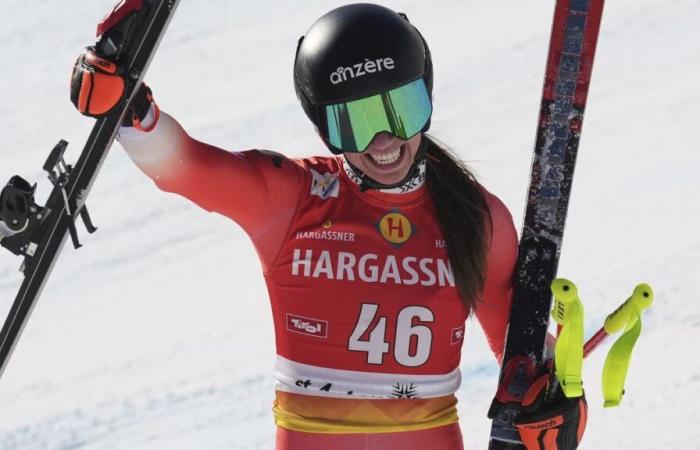 Malorie Blanc sube al podio en St. Anton