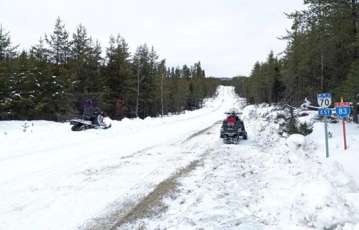 Menos rutas para motos de nieve