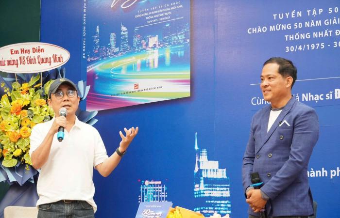 El músico Dinh Quang Minh lanza el libro “50 años de brillante historia”