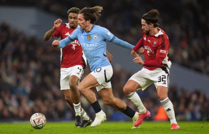 El City supera al Salford 8, Jack Grealish logra marcar un gol – Copa FA – 3.ª ronda – Manchester City-Salford (8-0)