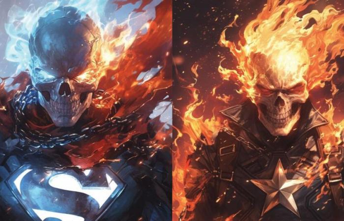 13 personajes al estilo Ghost Rider