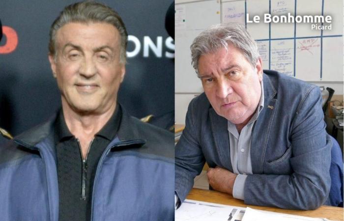 Para superar a Stallone, Alain Dorval fue sustituido por AI, un año después de su muerte. El resultado generó polémica.