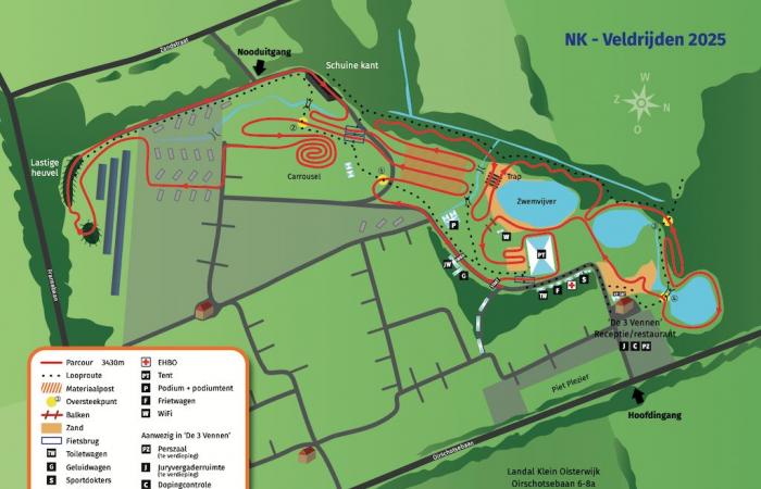 Avance: Campeonato Nacional de Ciclocross en Oisterwijk 2025: ausentes los principales favoritos, batalla abierta para los hombres