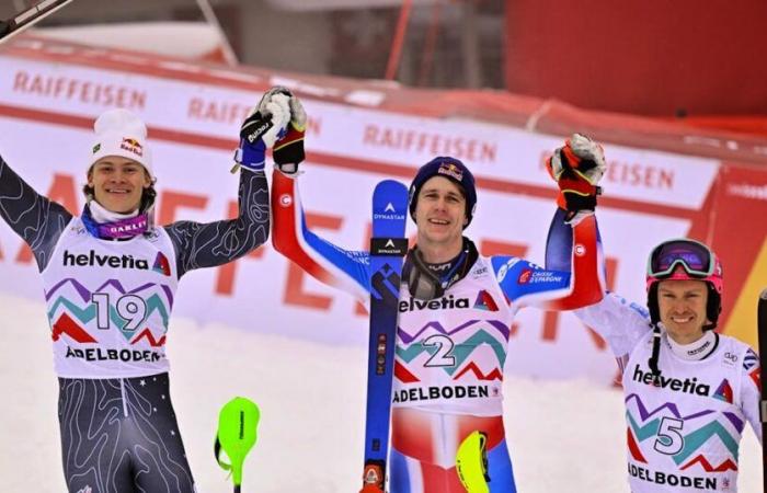 Slalom en Adelboden: Braathen sube al primer podio para Brasil ++ Noël gana ++ Nef y Rochat entre los 10 primeros