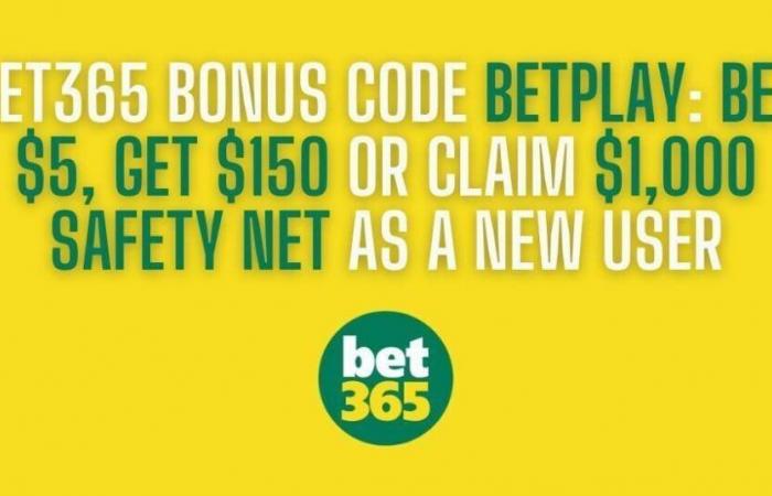 Código de bono Bet365 BETPLAY para NFL Wild Card: bono de $150