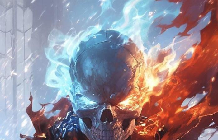 13 personajes al estilo Ghost Rider