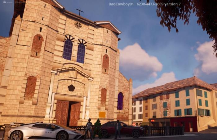 Cerca de Lyon. Estos entusiastas reproducen su ciudad en un videojuego: “Es GTA en Trévoux”