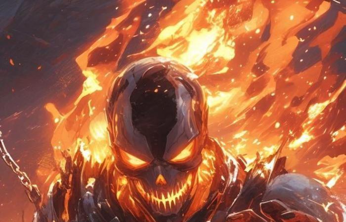 13 personajes al estilo Ghost Rider