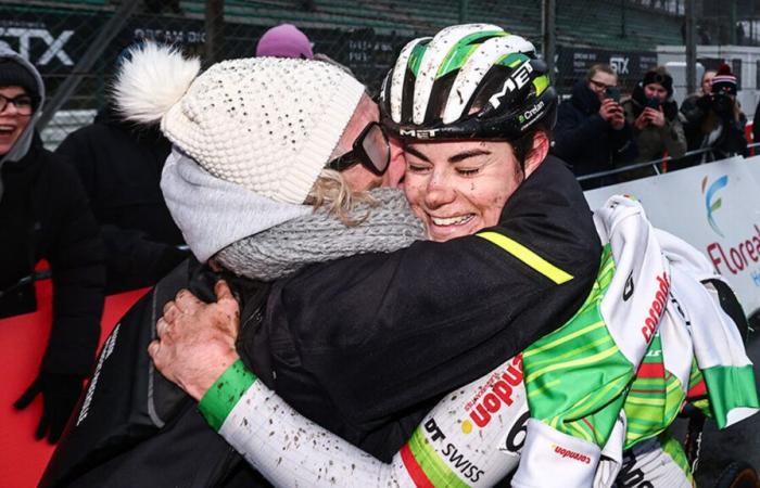 A pesar de un comienzo fallido, Marion Norbert-Ribérolle hace honor a su papel de favorita en el Campeonato de Bélgica en Zolder.