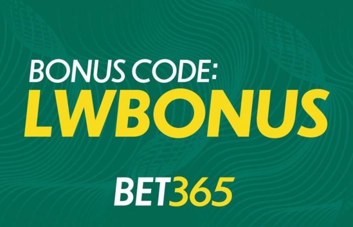 Código de bonificación de Bet365 “LWBONUS” Primera apuesta de $1.000 o bonificación de $150 durante el fin de semana comodín de la NFL