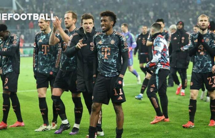 Por 27ª vez: el FC Bayern es campeón de la Bundesliga en la primera mitad de la temporada