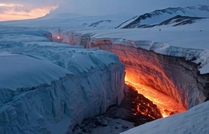 El despertar de volcanes bajo el hielo de la Antártida amenaza nuestro planeta ????