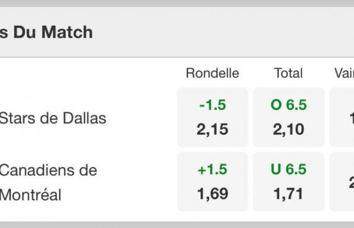 Apuesta diaria de Betway: DAL-MTL