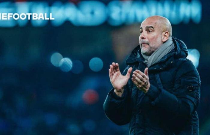 Guardiola emocionado con el triplete de McAtee