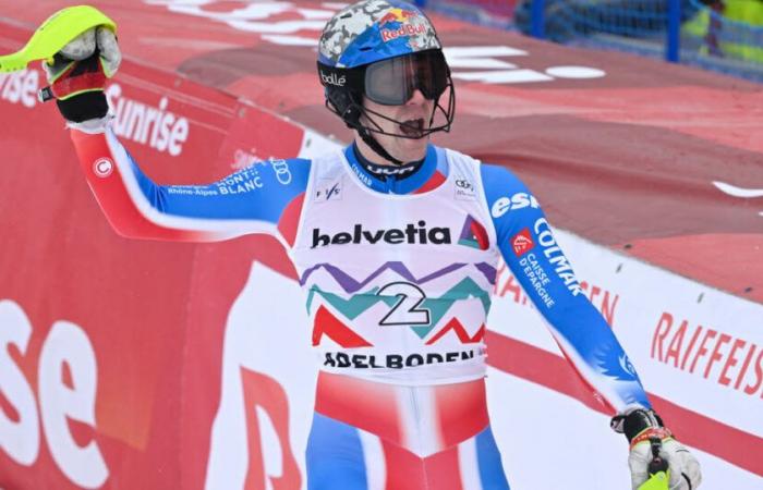 Esquí alpino – Copa del Mundo. Adelboden: Clément Noël gana brillantemente el slalom y vuelve a las cimas