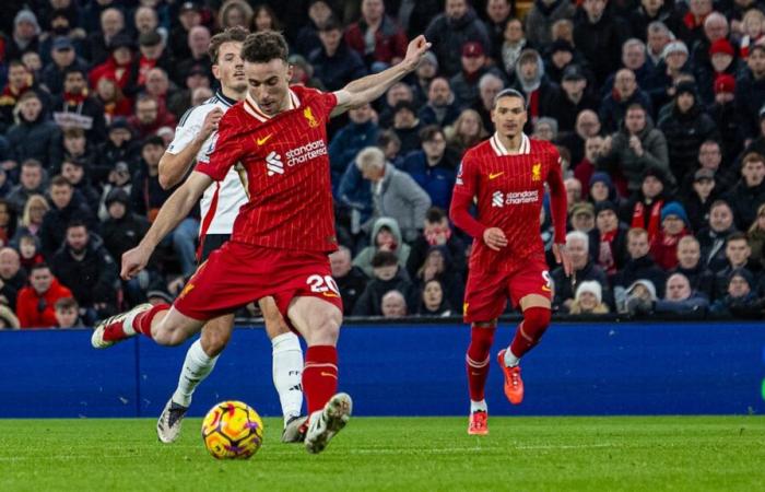 El gol de Diogo Jota le da al Liverpool la ventaja contra Accrington Stanley en la Copa FA