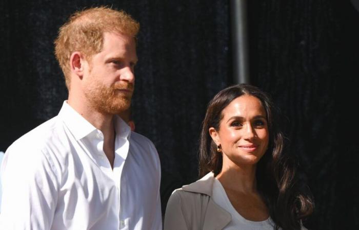 El príncipe Harry y Meghan en el lugar de los incendios en Los Ángeles