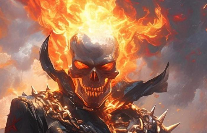 13 personajes al estilo Ghost Rider