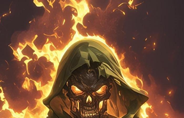 13 personajes al estilo Ghost Rider