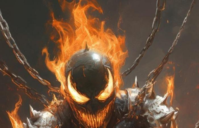 13 personajes al estilo Ghost Rider