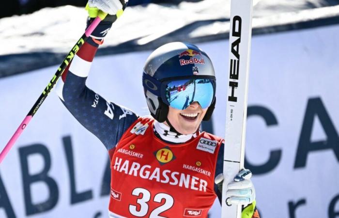 Lindsey Vonn queda sexta en el primer descenso de la Copa del Mundo en seis años